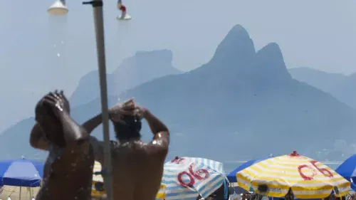 Rio de Janeiro atinge nível 2 do Protocolo de Calor com previsão de até 40°C