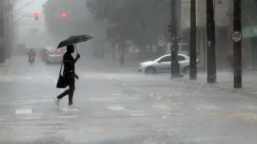 Defesa Civil de SP emite alerta para tempestades com risco de granizo no estado