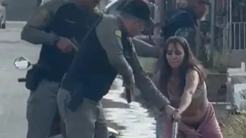 Pistola escondida em partes íntimas é apreendida pela PM em Cidade Ocidental